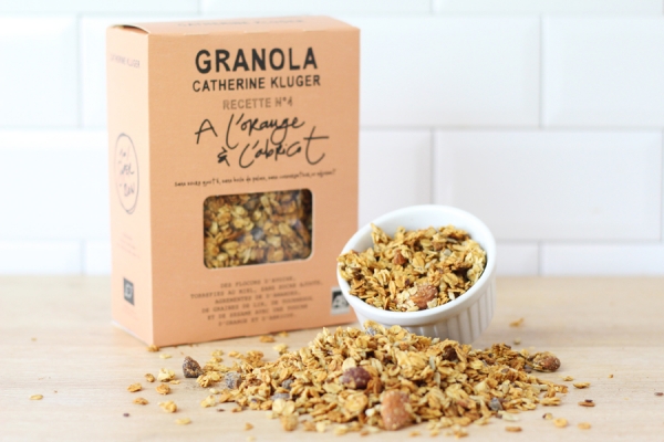 Granola Bio Orange - Abricot - Catherine Kluger Granola