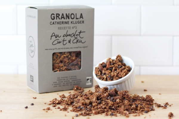 Granola BIO Chocolat Cru et Cuit - Catherine Kluger Granola