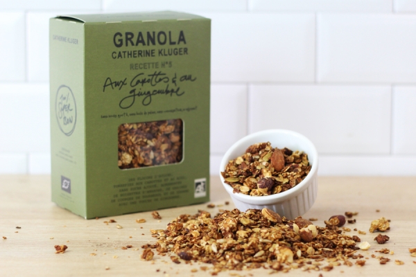 Granola BIO Carottes et Gingembre - Catherine Kluger Granola