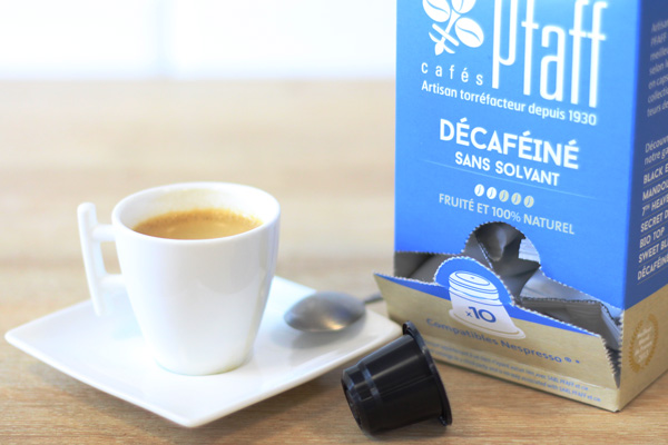 Décaféiné - Capsules - Cafés Pfaff