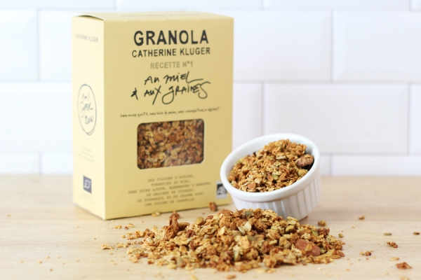 Granola Bio Miel et Graines - Catherine Kluger Granola