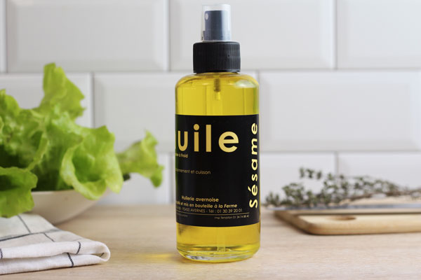 Vaporisateur huile de sésame  - Huilerie Avernoise
