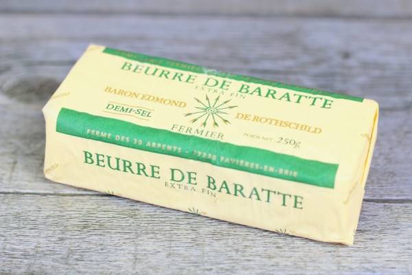 Beurre de baratte demi-sel - Domaine des 30 Arpents