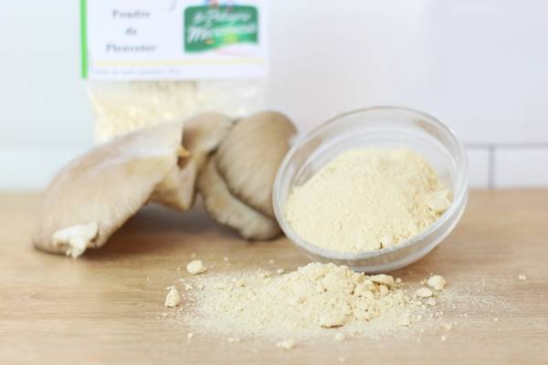 Poudre de pleurote BIO - Les potagers de Marcoussis