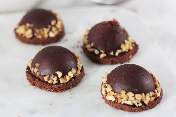 Mini tartes au chocolat - Les Desserts d'Ici