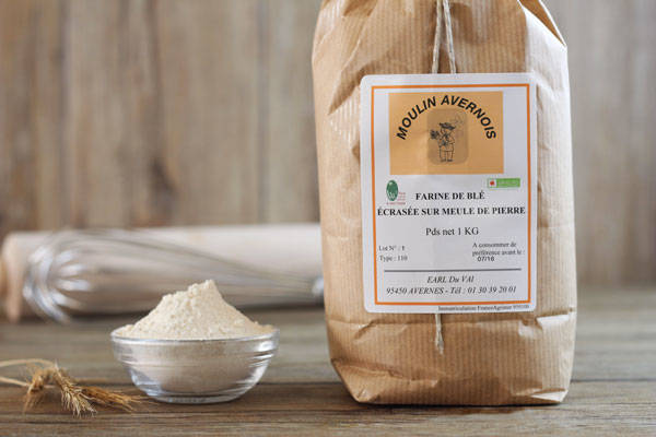 Farine de blé 1Kg - Huilerie Avernoise