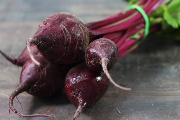 Botte de betteraves rouges - Annie, Francis et Julie Tremblay