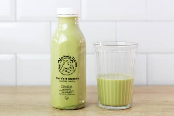 Boisson végétale thé vert Matcha BIO - La Noix Tigrée