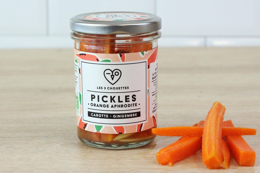 Pickles BIO Orange-Aphrodite - Les 3 Chouettes