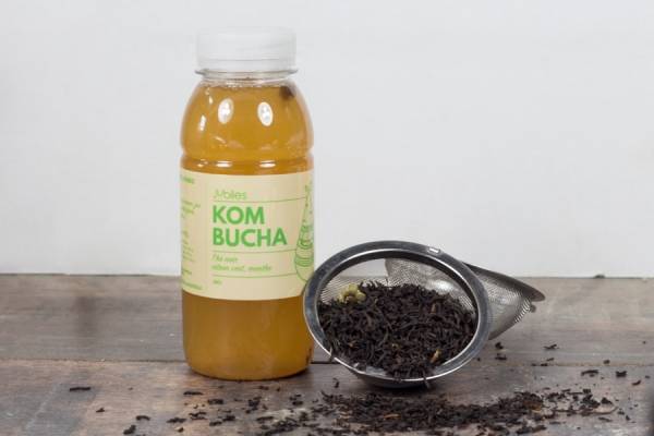 Kombucha thé noir menthe - Jubiles