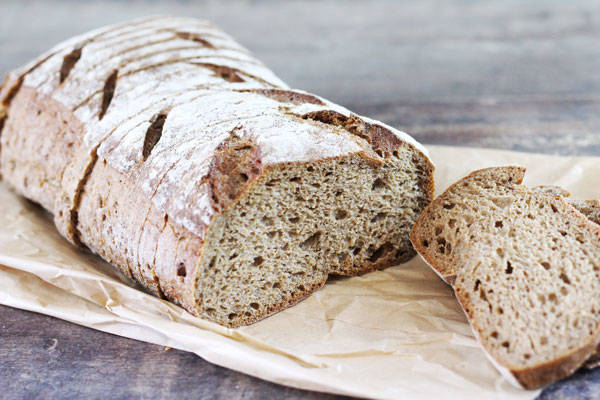 Pain pur seigle tranché - Le Fournil Briard