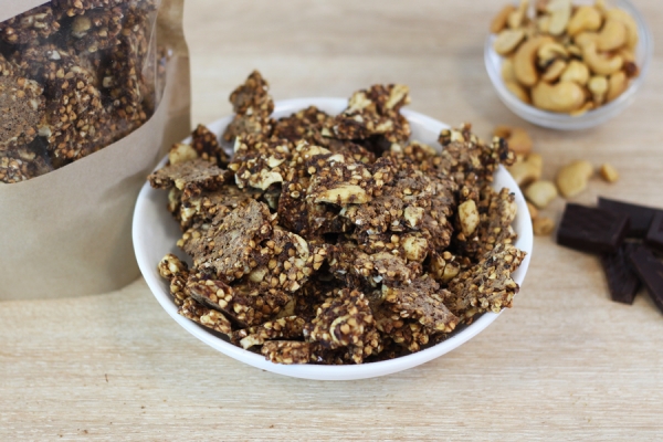 Granola Cacao Cajou BIO - Les Fruits Détendus